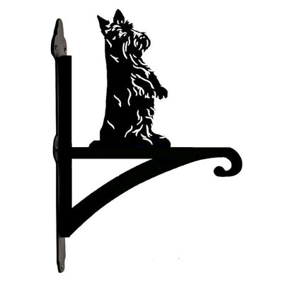 Scottish Terrier Metal Hanging Bracket Plant Stand PS073