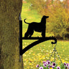 Afghan Hound Metal Hanging Bracket Plant Stand PS093