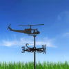 Helicopter Stainless Steel Weathervane MW019