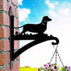 Dachshund Dog Metal Hanging Bracket Plant Stand PS081