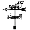 Karting Stainless Steel Weathervane MW063