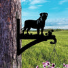 Bullmastiff Metal Hanging Bracket Plant Stand PS086