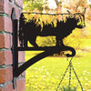 Highland Cow Metal Hanging Bracket Plant Stand PS008