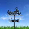 Motorcycle Stainless Steel Weathervane MW065