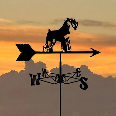 Schnauzer Stainless Steel Weathervane MW066