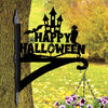 Happy Halloween Metal Hanging Bracket Plant Stand PS156