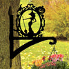 Witch Decor Metal Hanging Bracket Plant Stand PS173