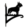 Boston Terrier Metal Hanging Bracket Plant Stand PS089