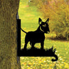 English Bull Terrier Metal Hanging Bracket Plant Stand PS038