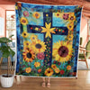 Sunlit Cross Blanket - D246 - Premium Blanket