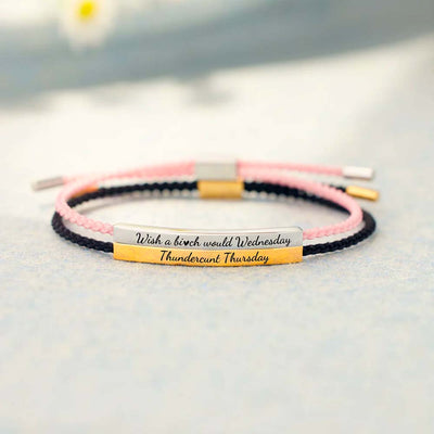 Sarcastic Souls Work Mood Tube Bracelets