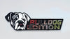 Bulldog Car Badge Laser Cutting Car Emblem CE066