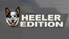 Heeler Dog Car Badge Laser Cutting Car Emblem CE071