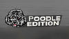Poodle Car Badge Laser Cutting Car Emblem CE069