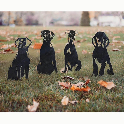 German Shorthaired Pointer Metal Silhouette