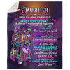 Special Gift For Your Daughter On A Birthday or For Your Daughter Living Far From Home - A651 - Premium Blanket