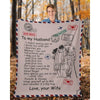 To My Husband - From Wife - A326 - Premium Blanket