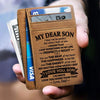 Dad To Son - The Energy Of My Soul - Card Wallet