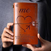 To Me - Be Who You Are - Vintage Journal Notebook