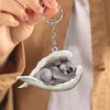 Sleeping Angel Acrylic Keychain Koala SA225