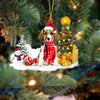 Beagle Christmas Ornament SM134