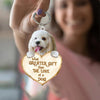 Cockapo What Greater Gift Than The Love Of A Dog Acrylic Keychain GG056