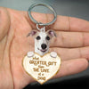 Whippet What Greater Gift Than The Love Of A Dog Acrylic Keychain GG070