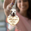 American Bulldog What Greater Gift Than The Love Of A Dog Acrylic Keychain GG083