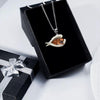 Boxer Sleeping Angel Stainless Steel Necklace SN010
