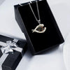 Miniature Pinscher Sleeping Angel Stainless Steel Necklace SN012