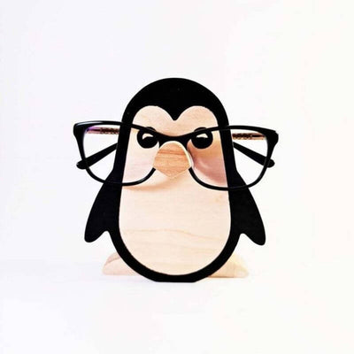 Handmade  Glasses Stand F043 Penguin