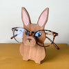 Handmade Glasses Stand F263 Lovely Rabbit