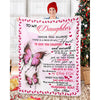 To My Daughter - From Mom - F022 - Premium Blanket