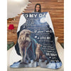 To My Dad - From Son  - A371 - Premium Blanket