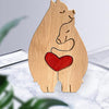 Bear Family Handmade Wooden 3D Puzzle